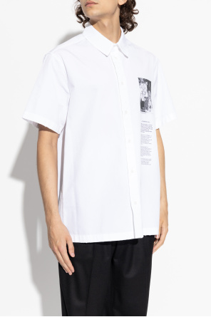 Off-White Hemd mit Aufdruck