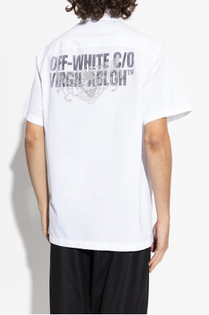 Off-White Hemd mit Aufdruck