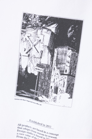 Off-White Hemd mit Aufdruck
