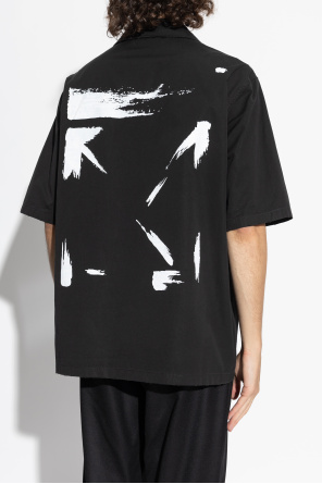 Off-White Hemd mit Logo
