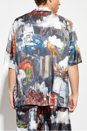 Off-White Hemd mit Aufdruck