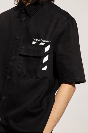 Off-White Denim shirt with logo