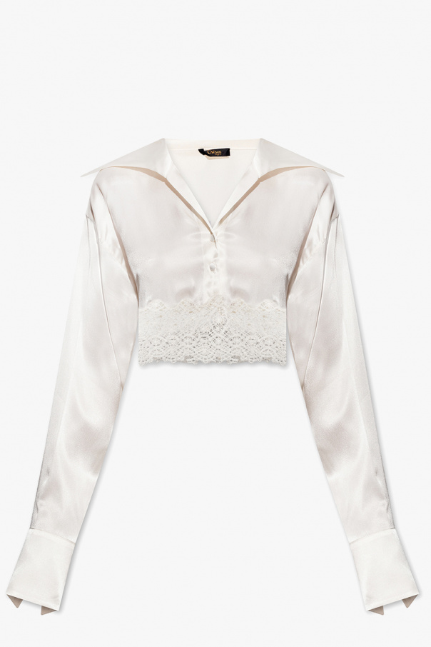 Oseree Emilio Pucci Junior TEEN Sal panelled T-shirt dress White