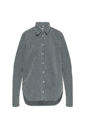 Koszula ze wzorem w kratę