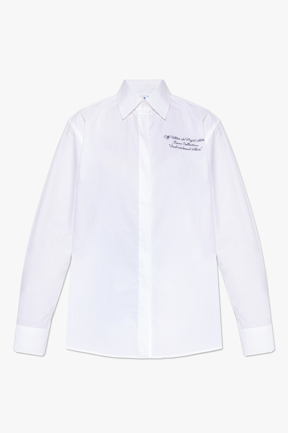 Off-White Embroidered Seasonal shirt