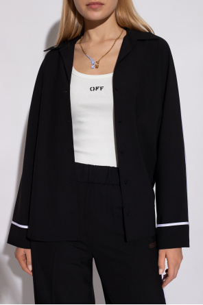 Off-Czarny Rick Owens wraped bolero jacket