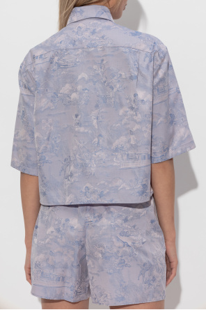 Off-White Hemd mit Tasche