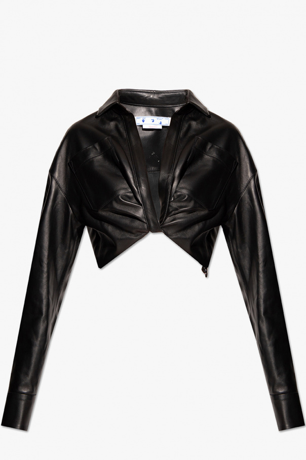Off-White Leather top
