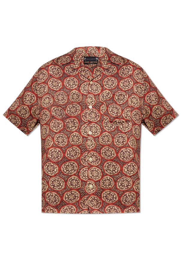 AllSaints ‘Ozymandias’ patterned shirt