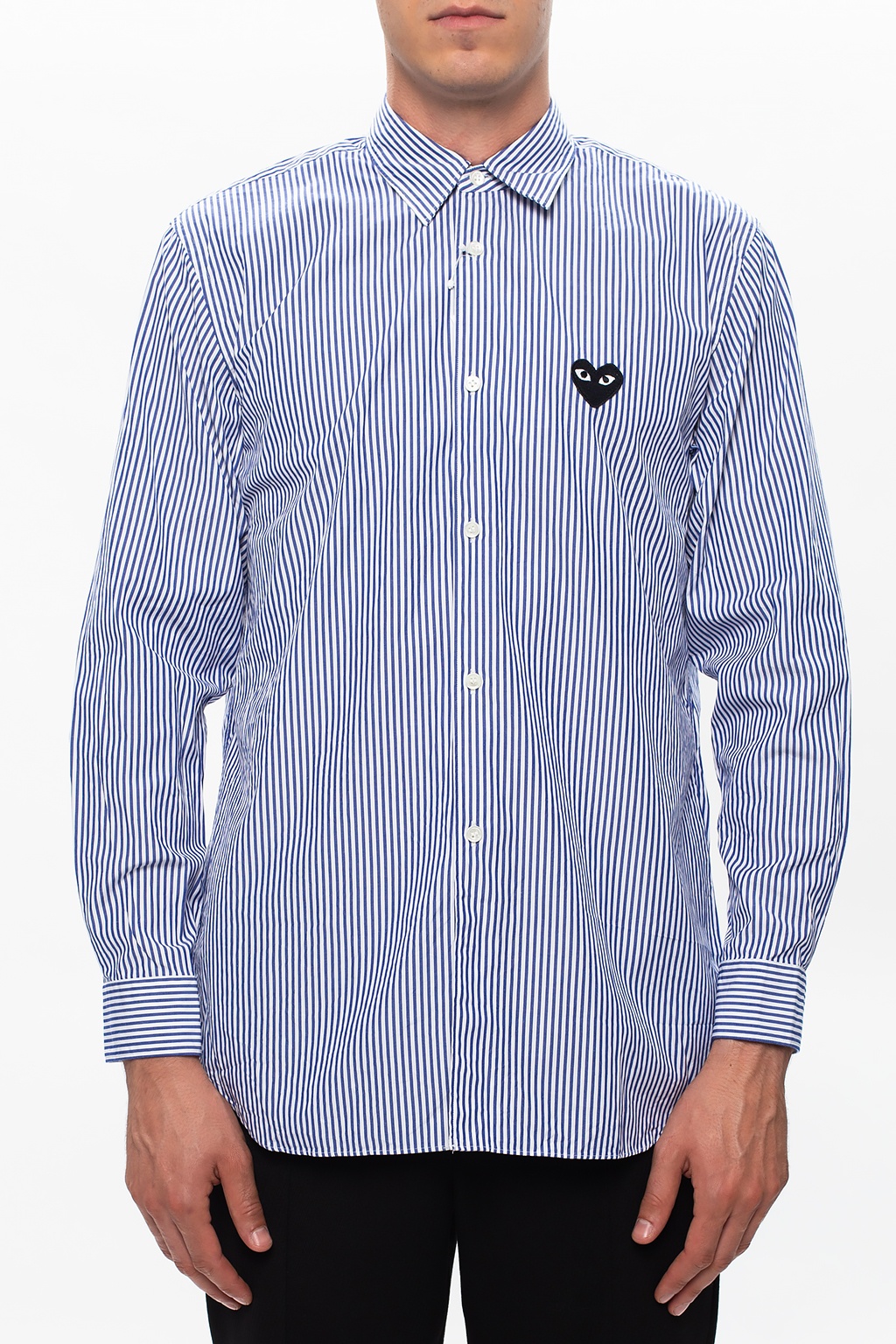 Comme des Garcons Play Patched shirt