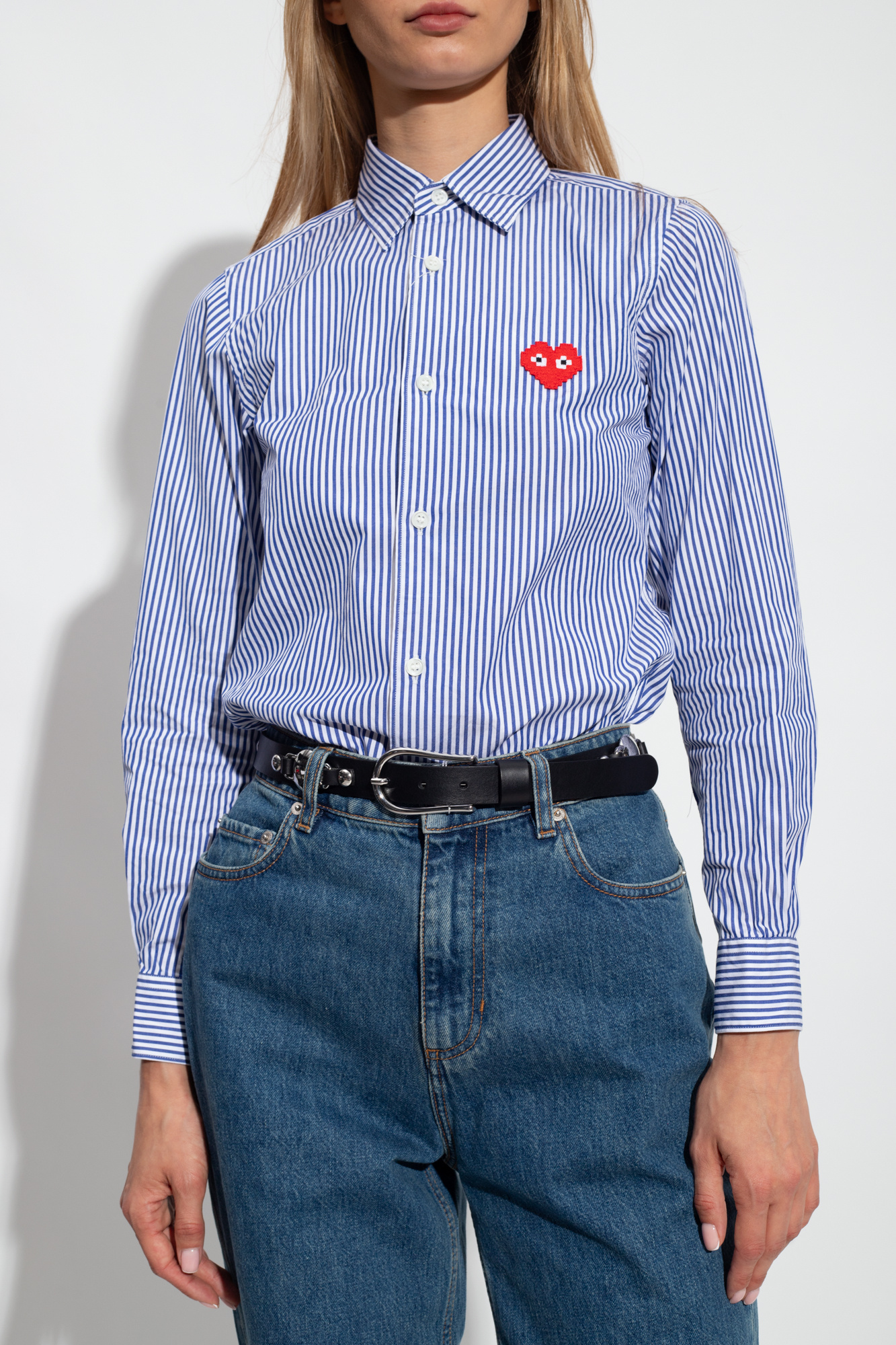 Comme des Garçons Play Striped shirt