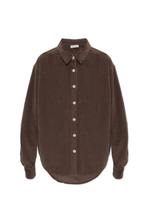 Oversize corduroy shirt