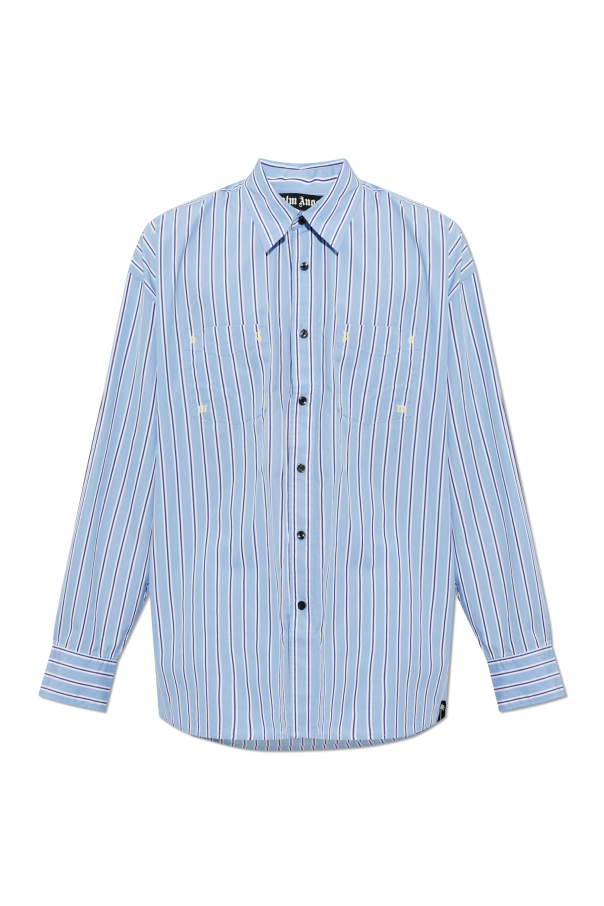 Shirt with stripe pattern od Palm Angels