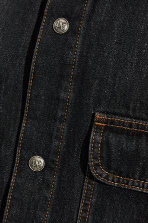 Palm Angels Jeanshemd mit Taschen