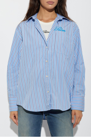 Palm Angels Shirt with a striped pattern
