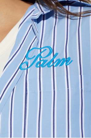Palm Angels Shirt with a striped pattern