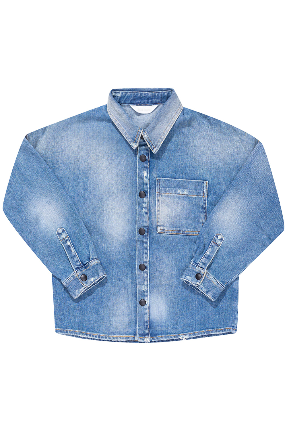 Palm Angels Kids Denim shirt