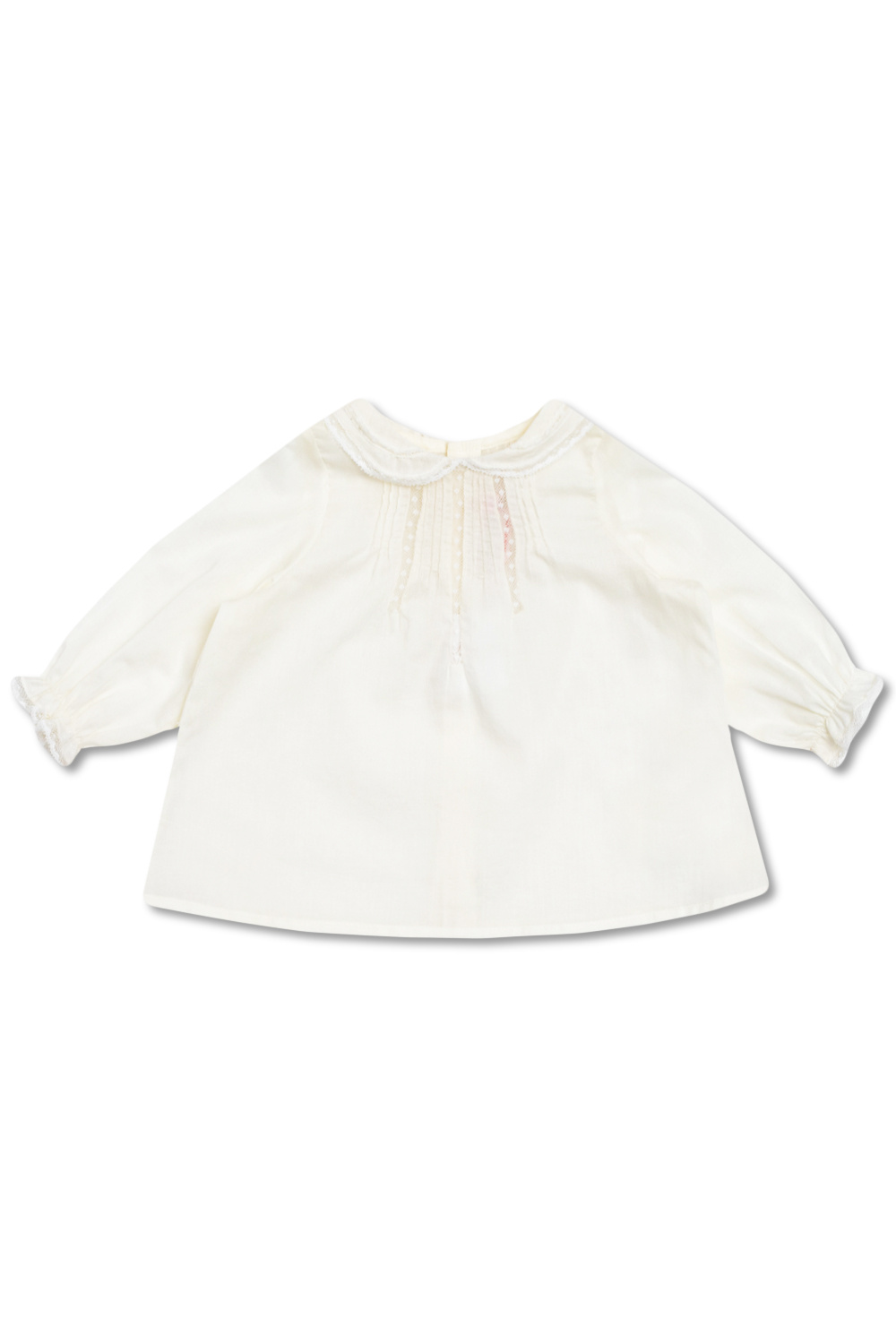 Bonpoint Bonpoint Baby Boy White Cotton Dress Shirt Long Sleeve 6m 6 months 