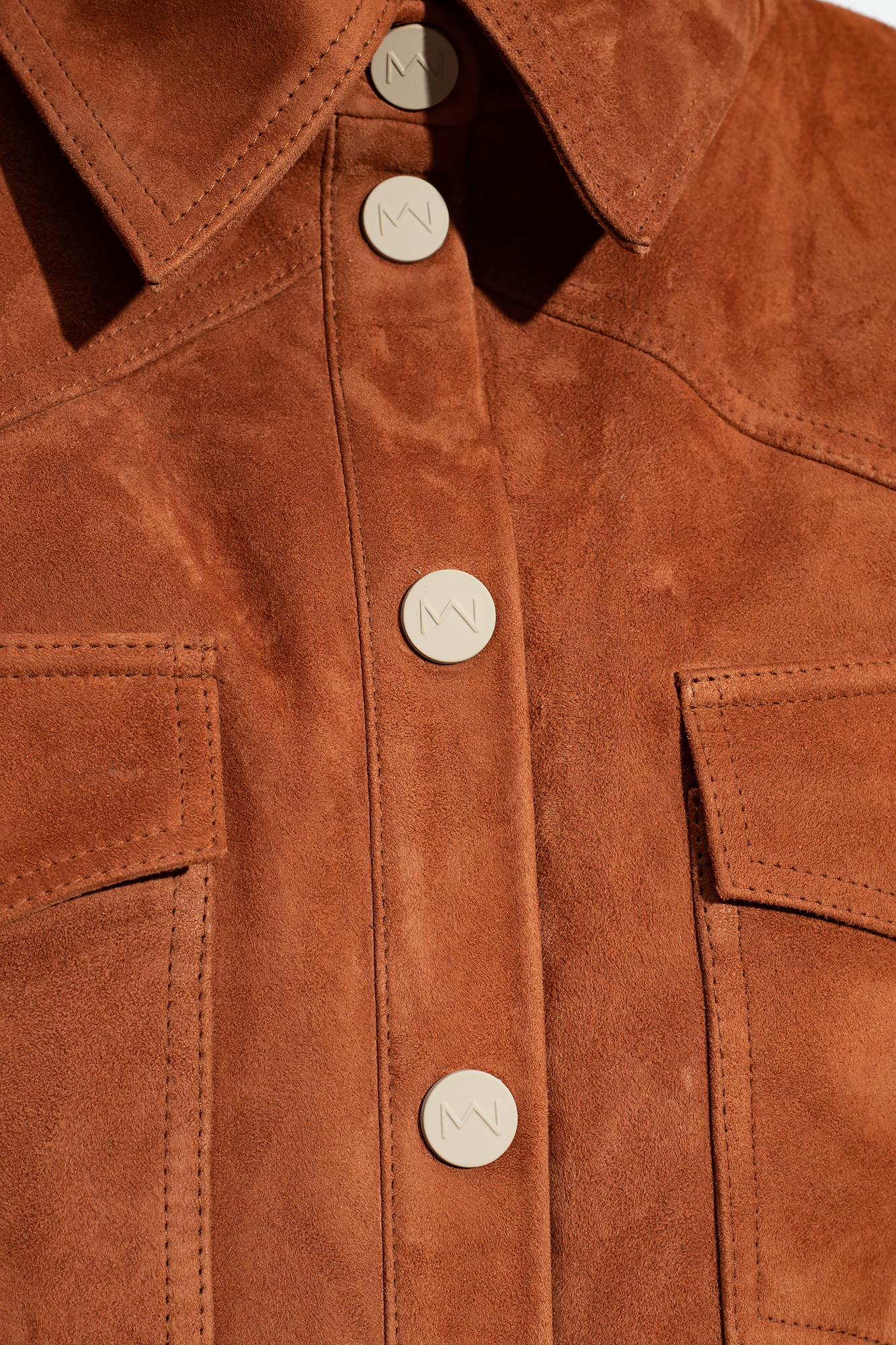 The Mannei ‘Erskine’ leather shirt