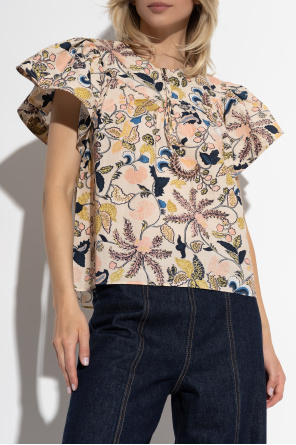 Ulla Johnson Hemd mit Blumenmuster „Perline“