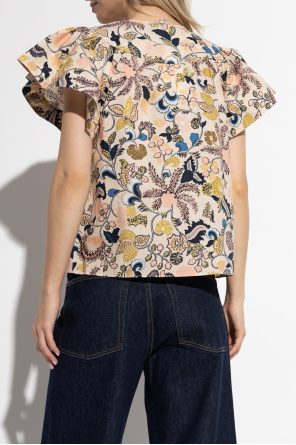 Ulla Johnson Hemd mit Blumenmuster „Perline“