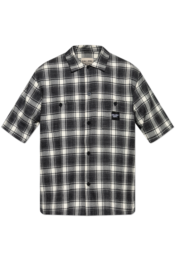 Wool short-sleeve shirt od GALLERY DEPT.