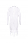 Comme des Garcons Homme Plus Fringed long shirt