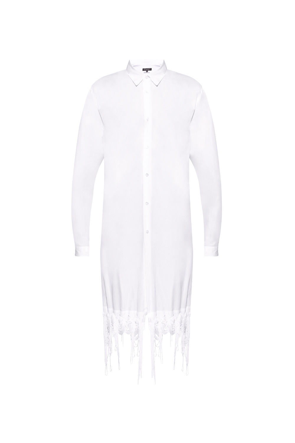 Comme des Garcons Homme Plus Fringed long shirt