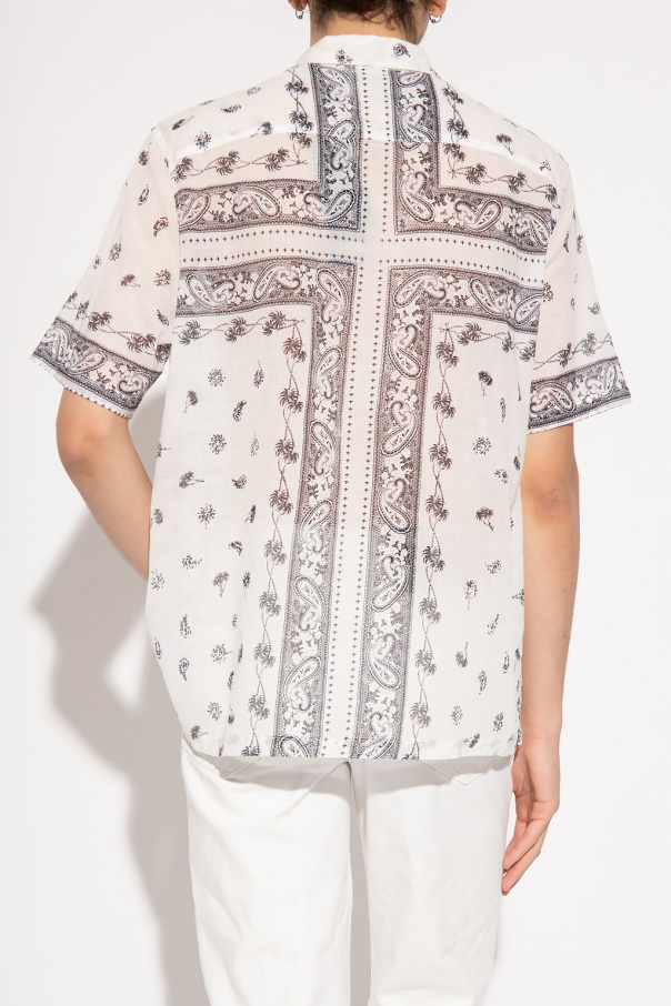 ALLSAINTS Pima Bandana Print Shirt