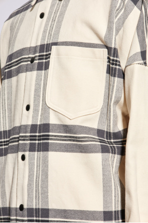 Palm Angels Checked A-Line shirt