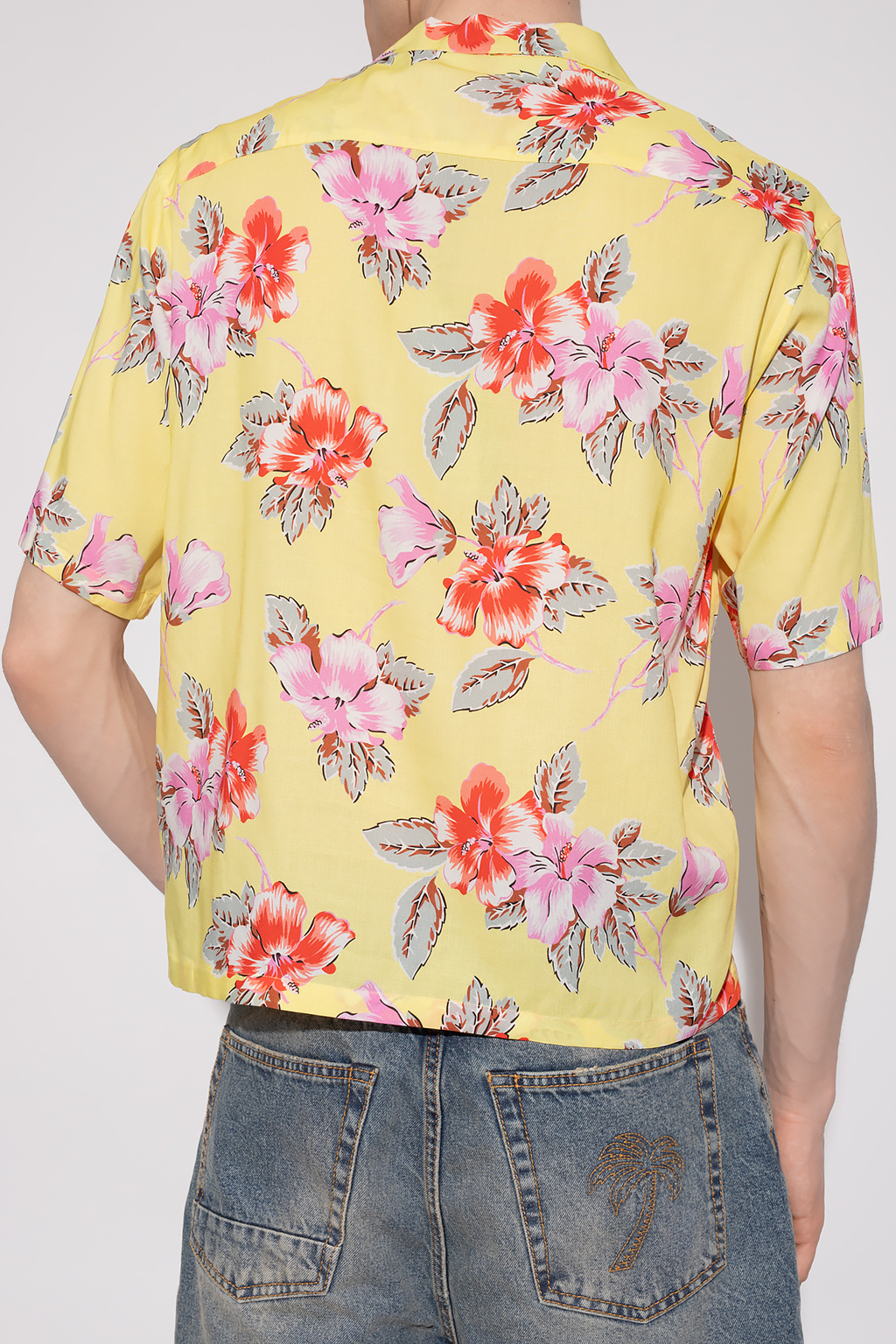 Palm Angels Shirt with floral motif