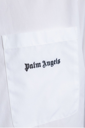 Palm Angels Koszula z wyszytym logo