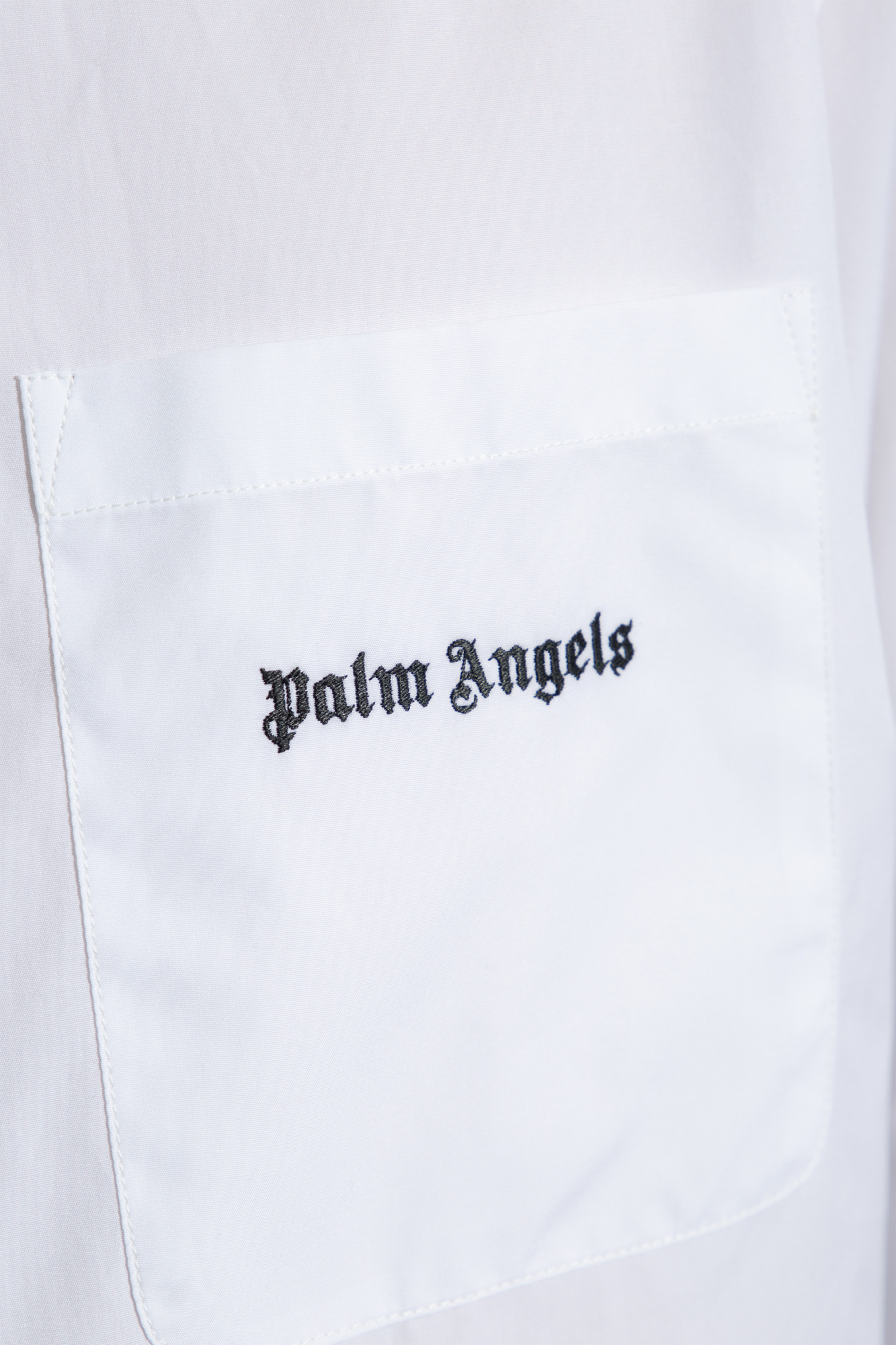 Palm Angels shirt moon-print with embroidered logo