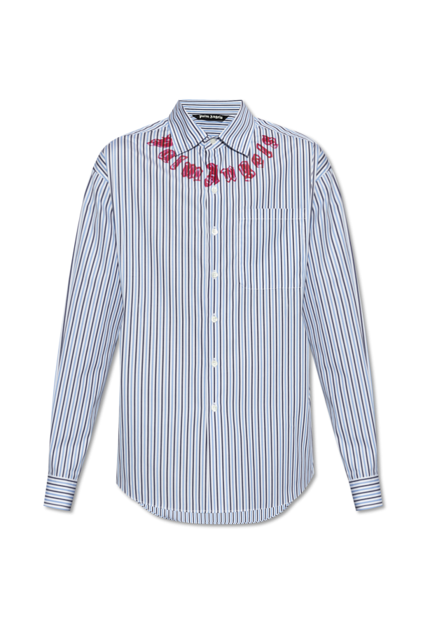 Palm Angels Striped pattern shirt
