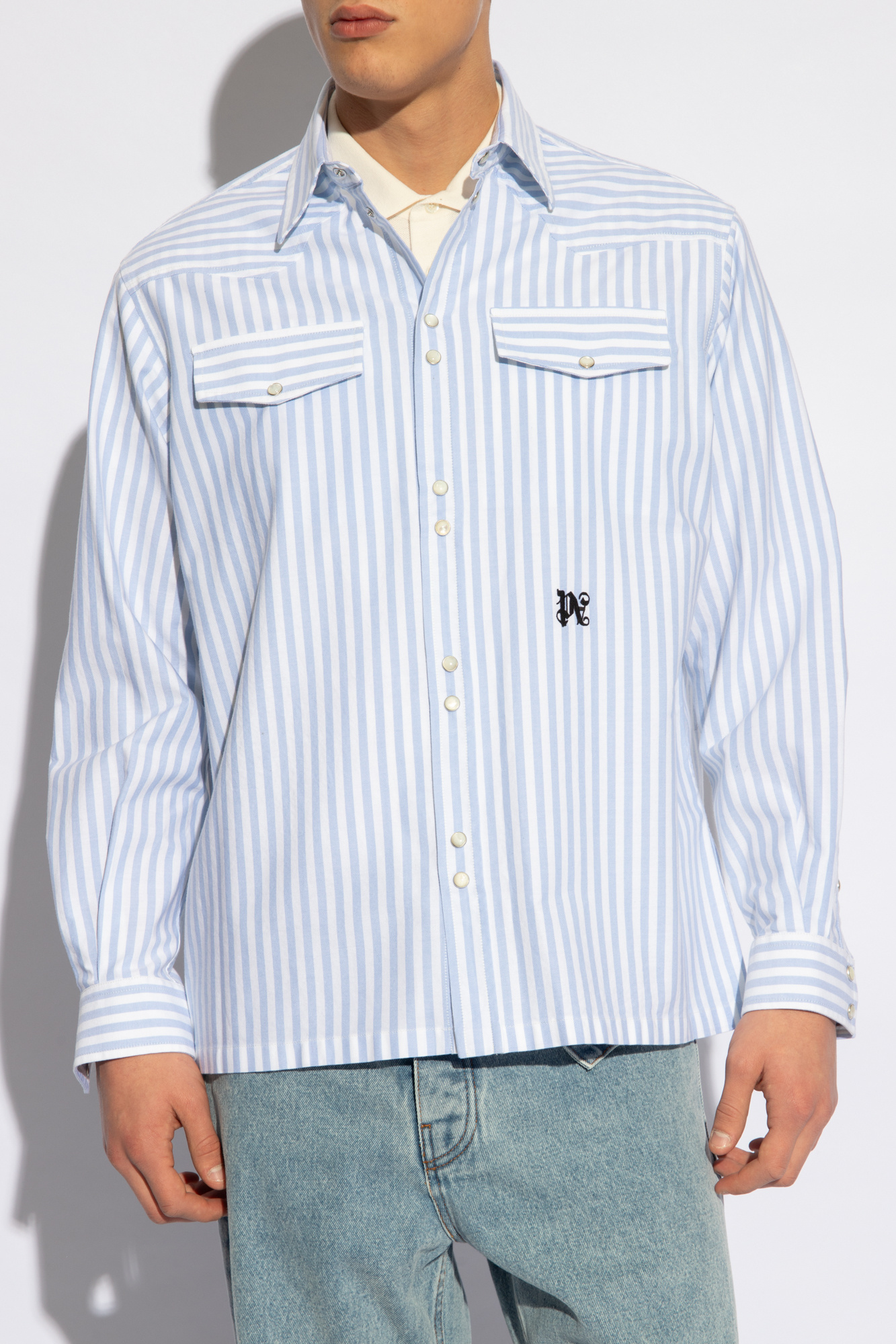 Palm Angels Striped shirt