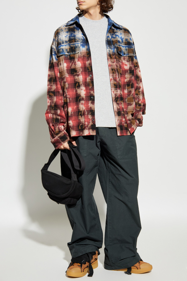 Palm Angels Checked pattern shirt