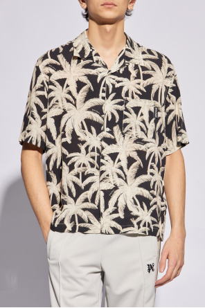 Palm Angels Shirt with the motif of palms