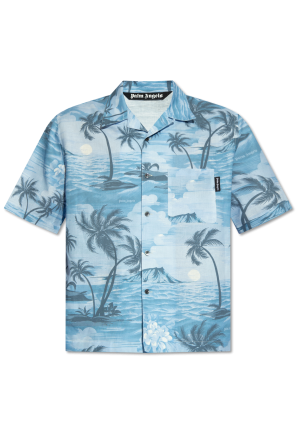 Thom Browne straight-fit piqu shirt od Palm Angels