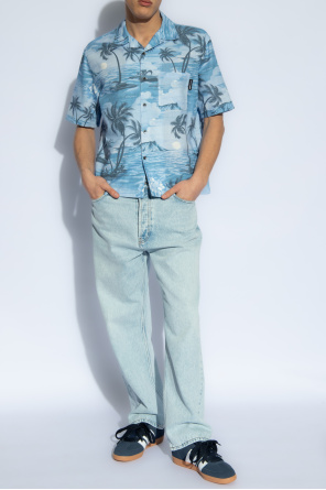 Thom Browne straight-fit piqu shirt od Palm Angels