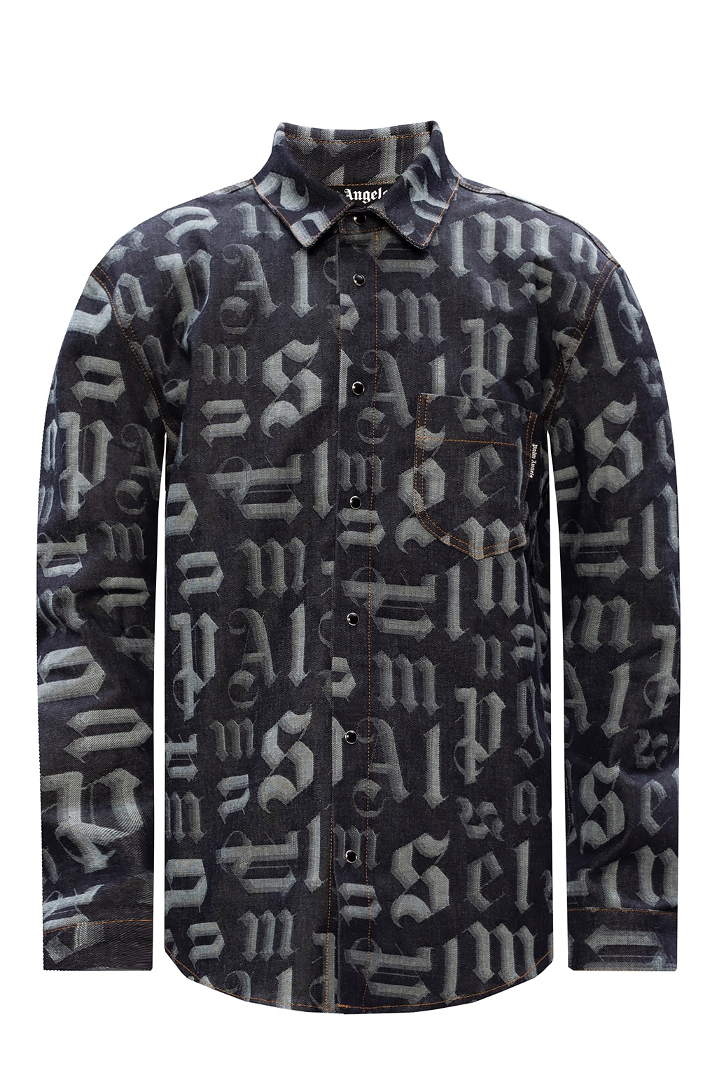 Palm Angels Patterned Match shirt