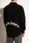 Palm Angels haider ackermann oversized embroidered velvet sweatshirt item