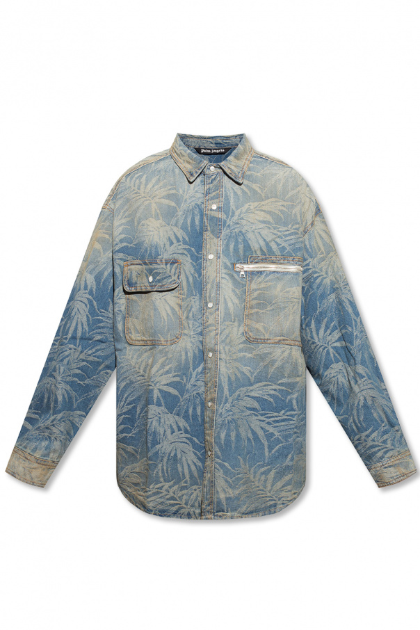 Palm Angels Shirt with floral pattern