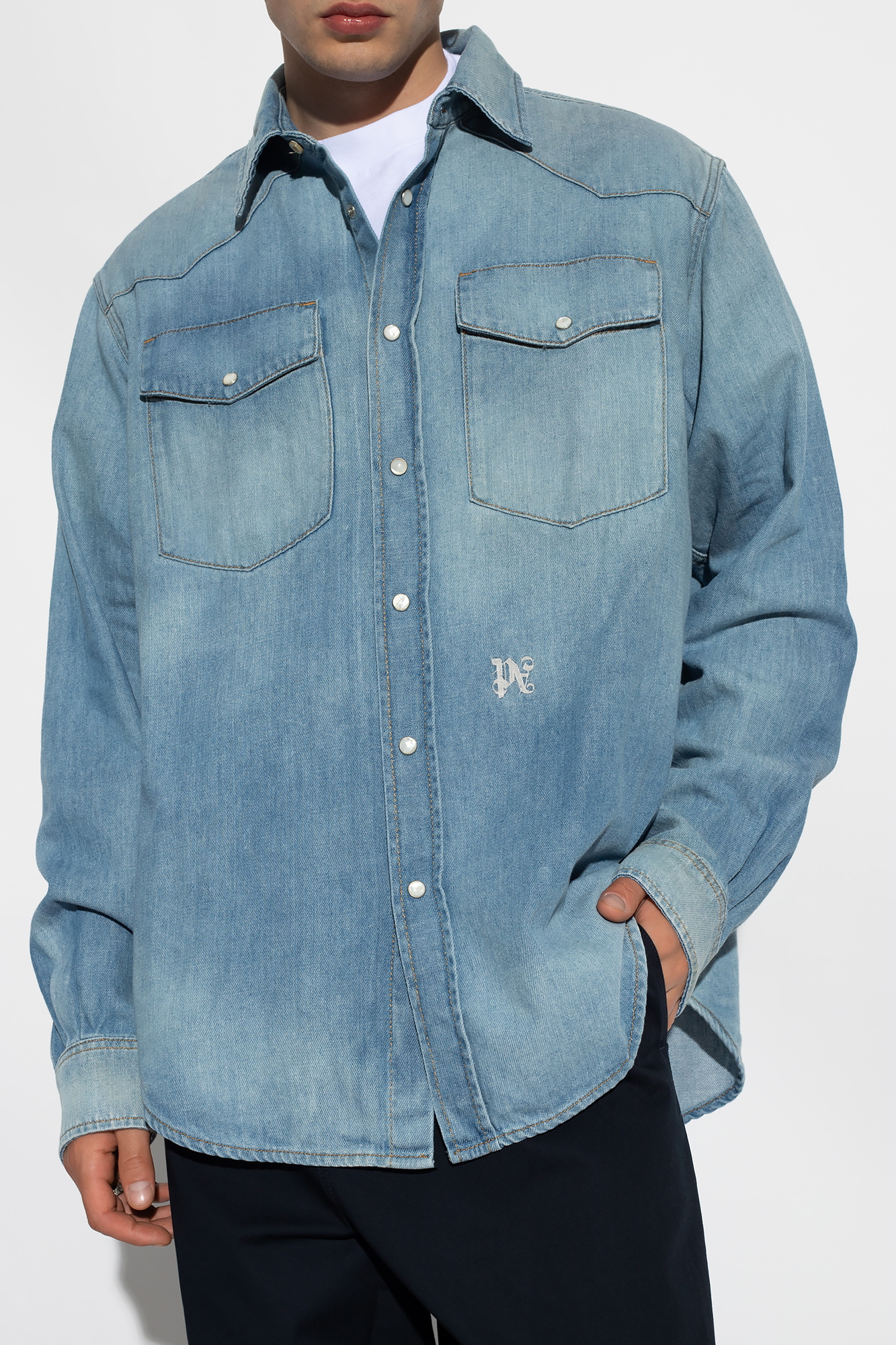 Palm Angels Denim shirt