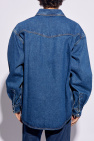 Palm Angels BLUE Denim shirt