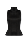 Pleats Please Issey Miyake Pleated sleeveless top