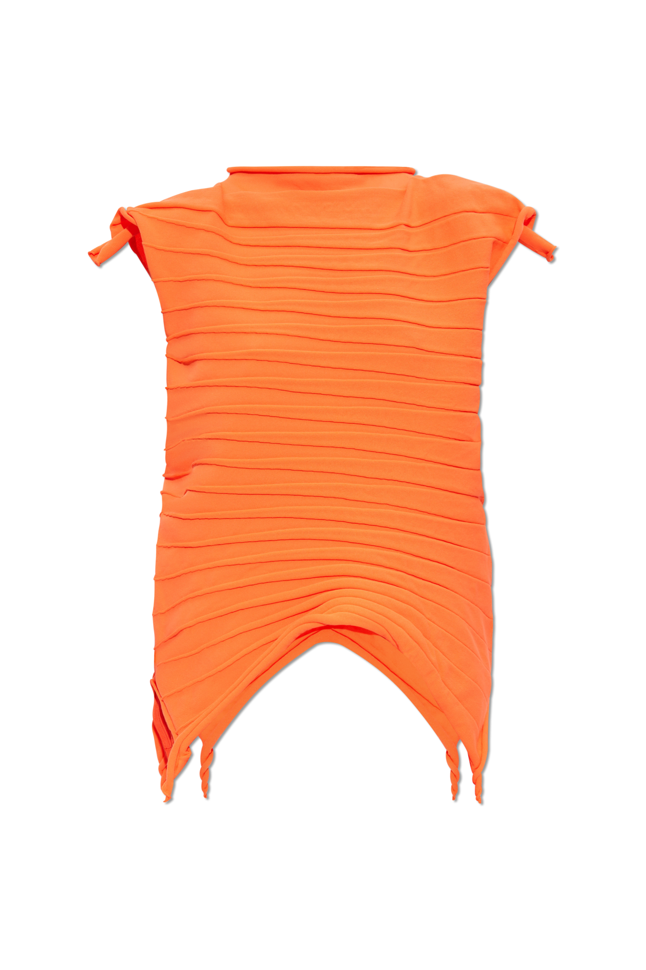 Orange Striped top Issey Miyake Pleats Please - Vitkac Germany