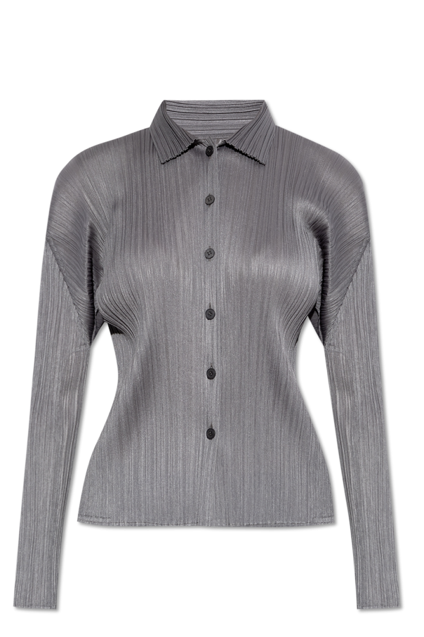 Pleats Please Issey Miyake Pleated Shirt