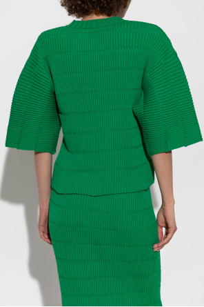 Pleats Please Issey Miyake Top with round neckline