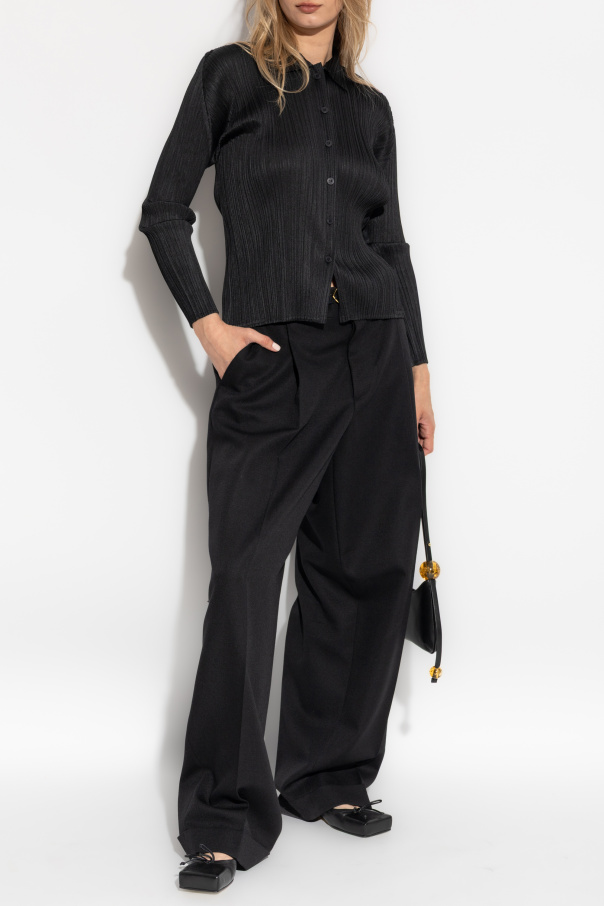Pleats Please Issey Miyake Plisowana koszula