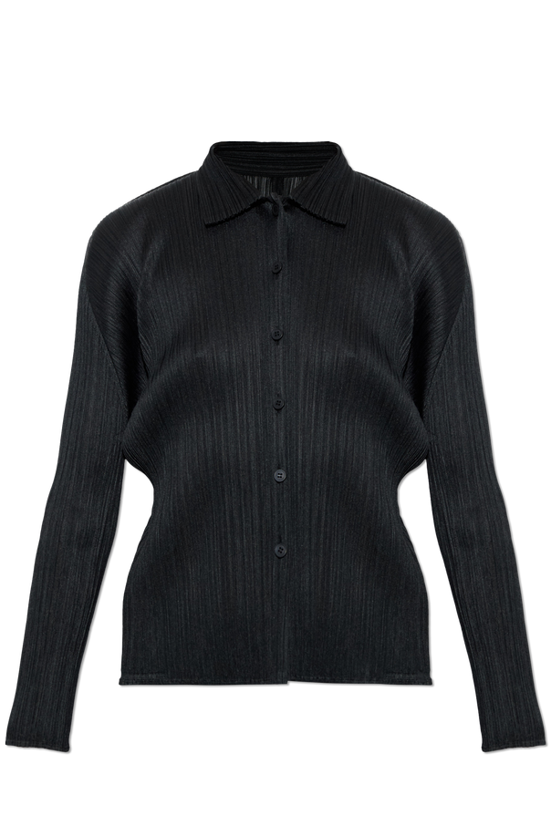 Pleats Please Issey Miyake Pleated cardigan